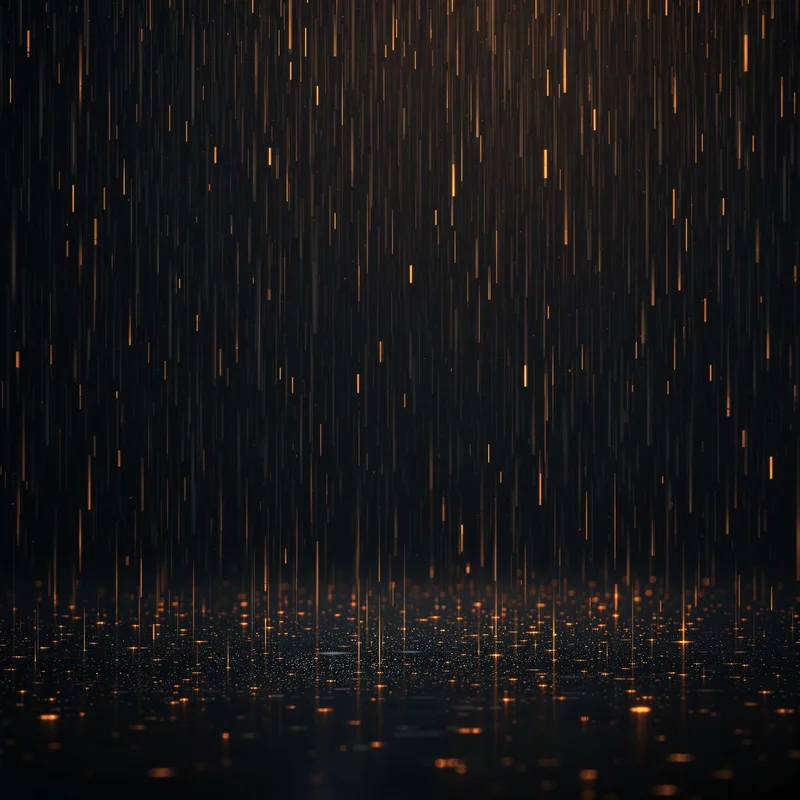 Warm drizzle rain background