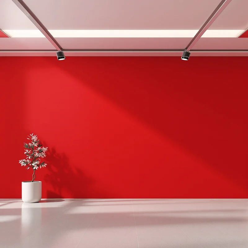 Clean red background