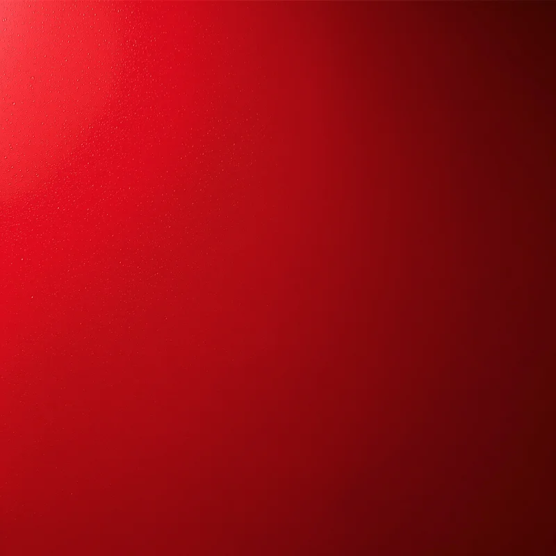 eggshell finish red