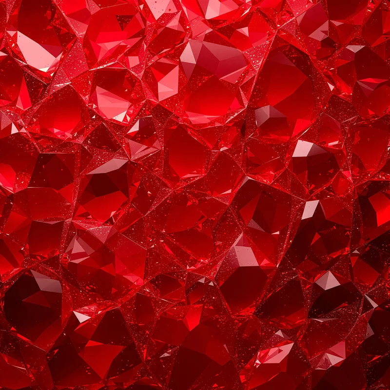 Red Crystal Glow Background