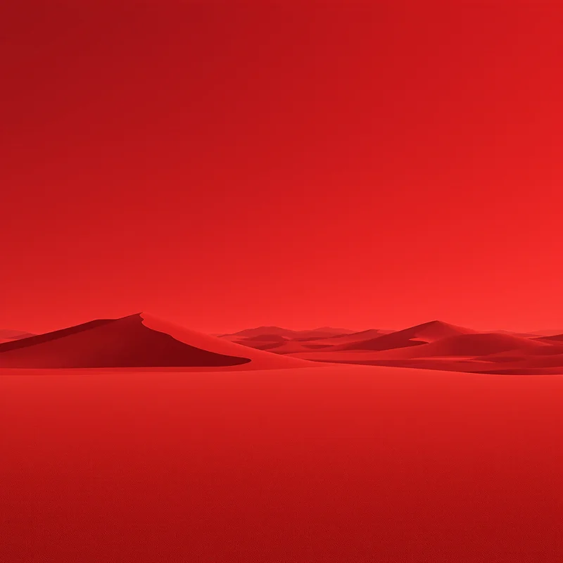 Red Desert Horizon Background