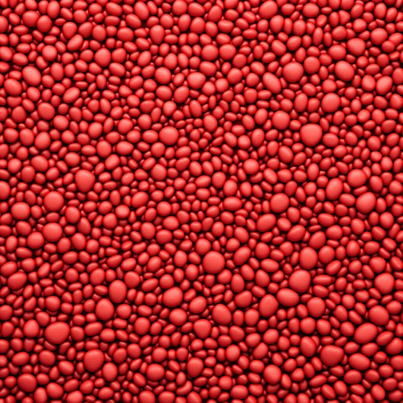Red Pebble Surface Background