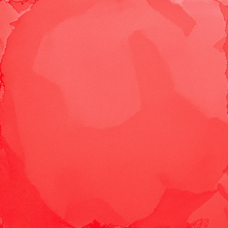 Red Watercolor Wash Background