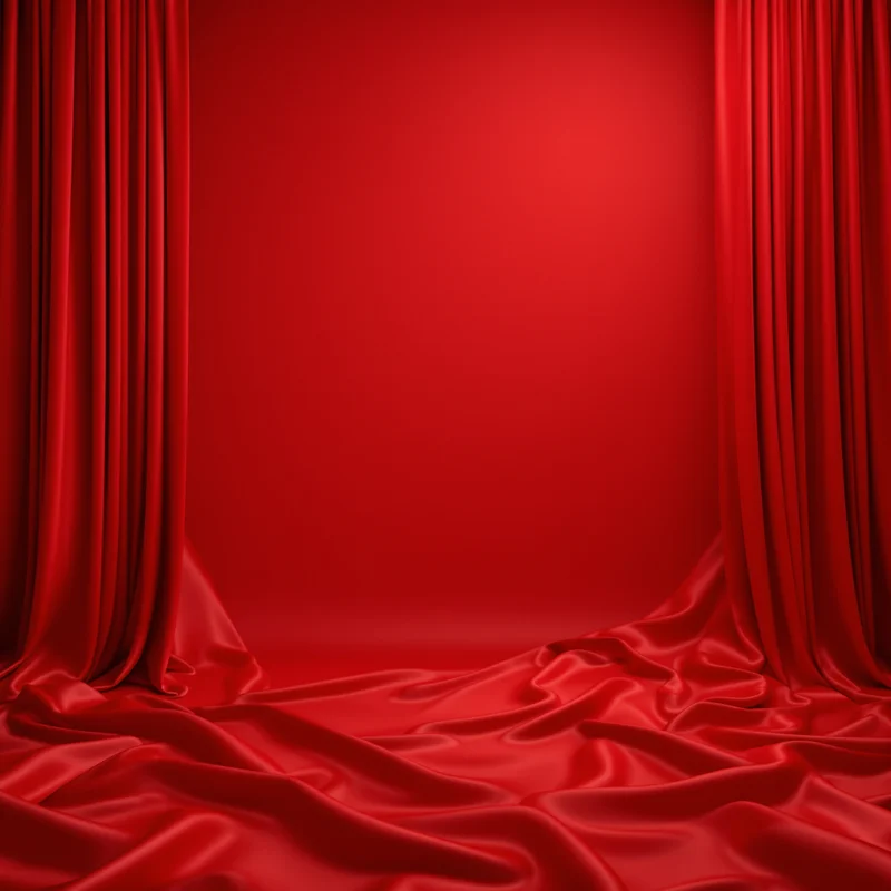 satin finish red