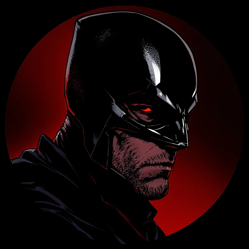 Red Hood PFP avatar with antihero identity