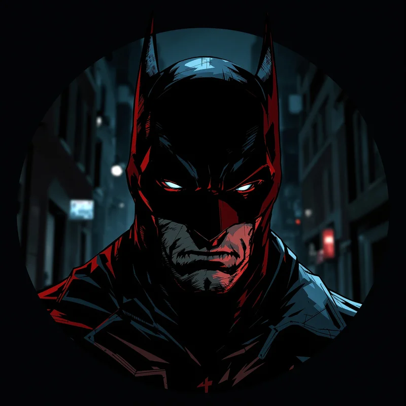 Red Hood PFP avatar with antihero identity