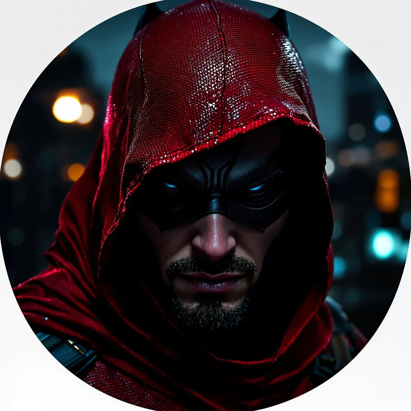 Red Hood profile image optimized for recognition