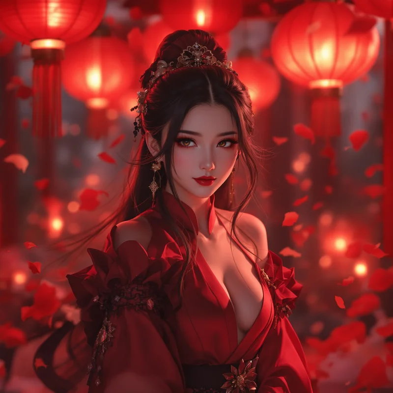 Anime Red PFP.