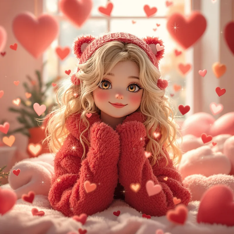 Cute Red PFP.