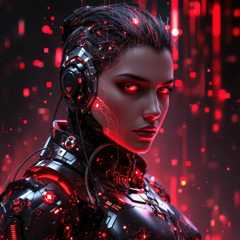 Cyber Red PFP.