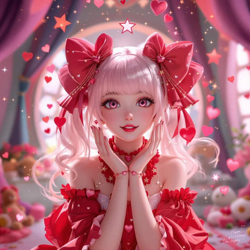 Kawaii Red PFP.