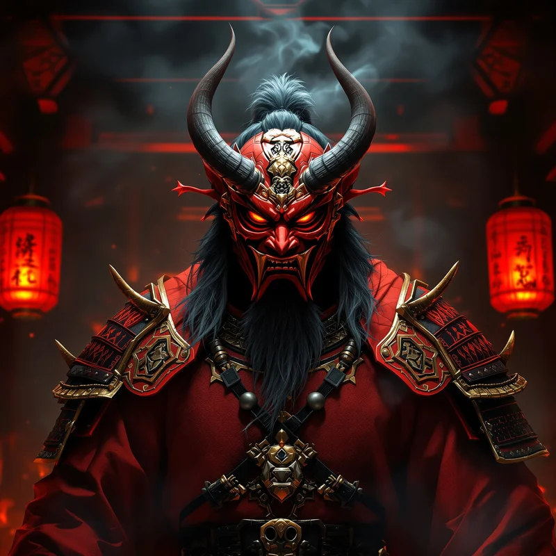 Oni Red PFP.