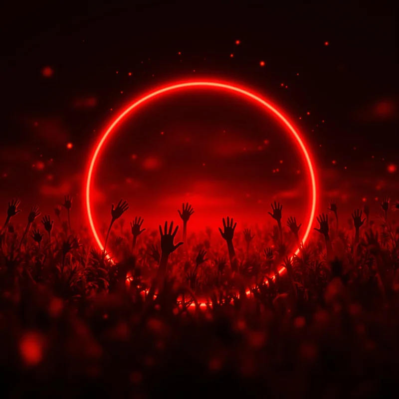 Red PFP avatar with bold identity and strong clarity