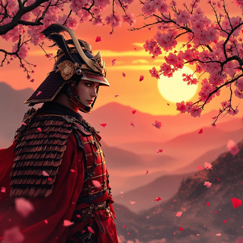 Samurai Red PFP.