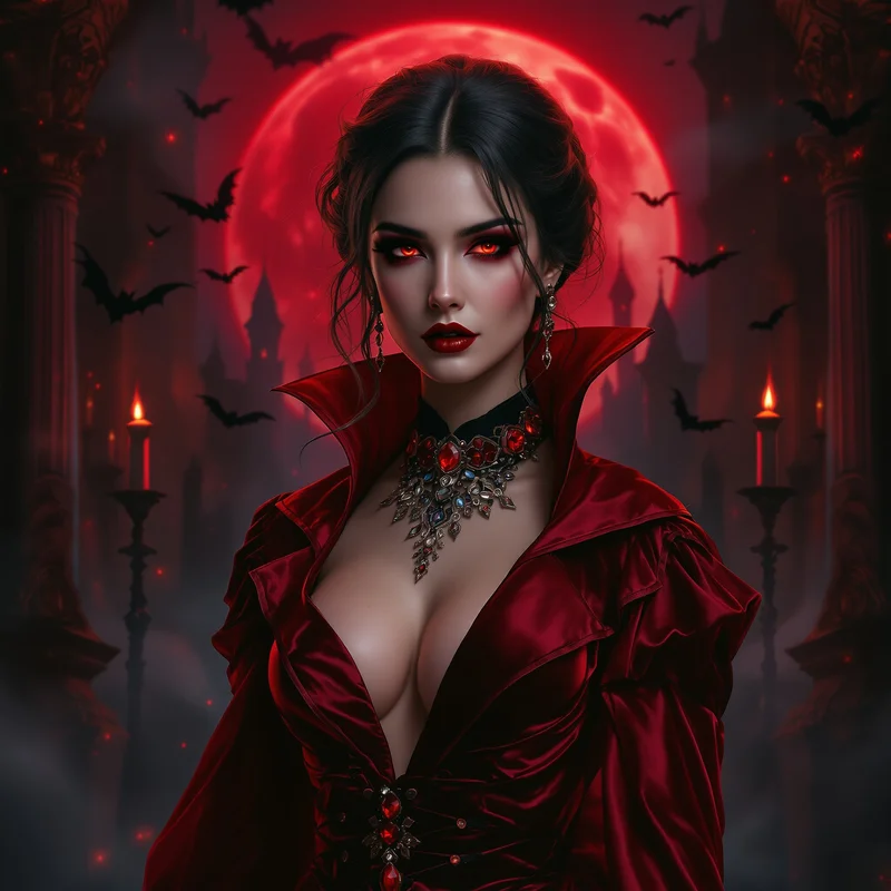Vampire Red PFP.