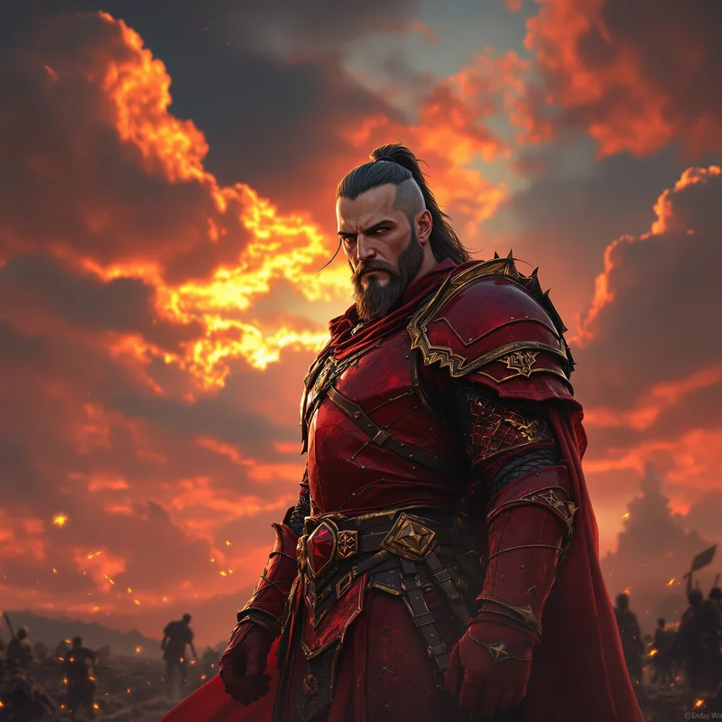 Warrior Red PFP.