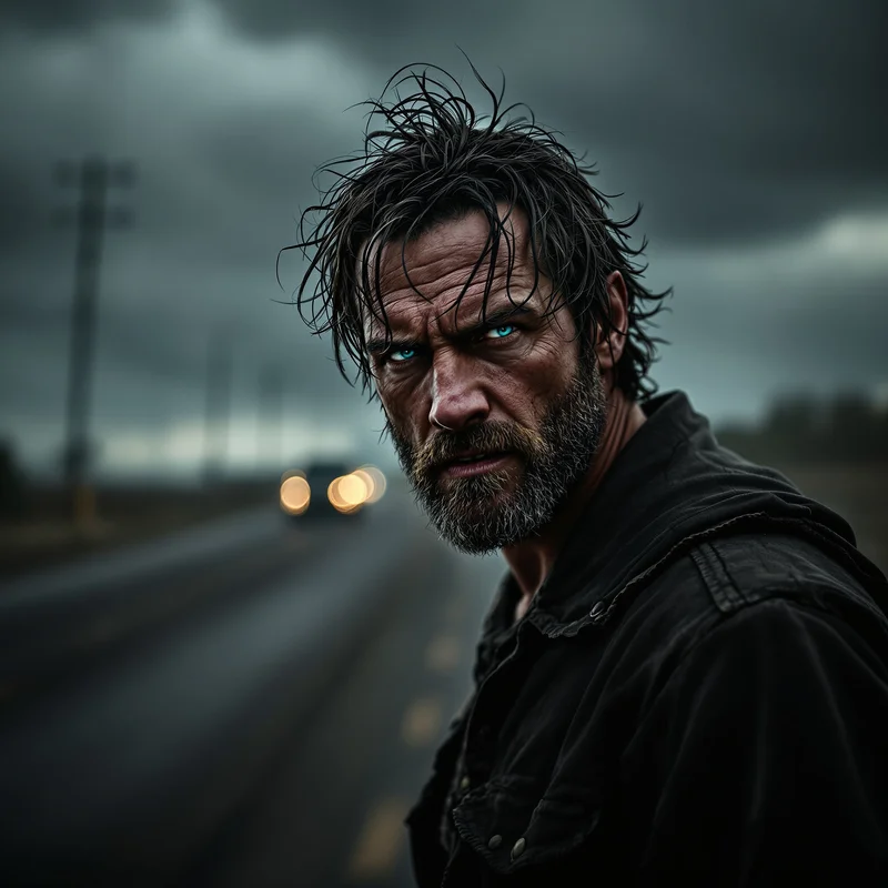 Angry Rick Grimes PFP.