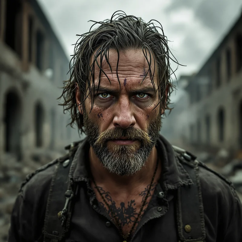 Battle-Hardened Rick Grimes PFP.