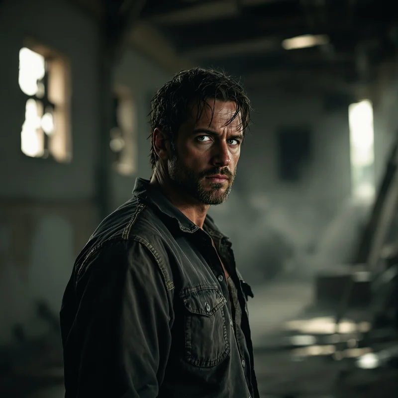 Dark Rick Grimes PFP.