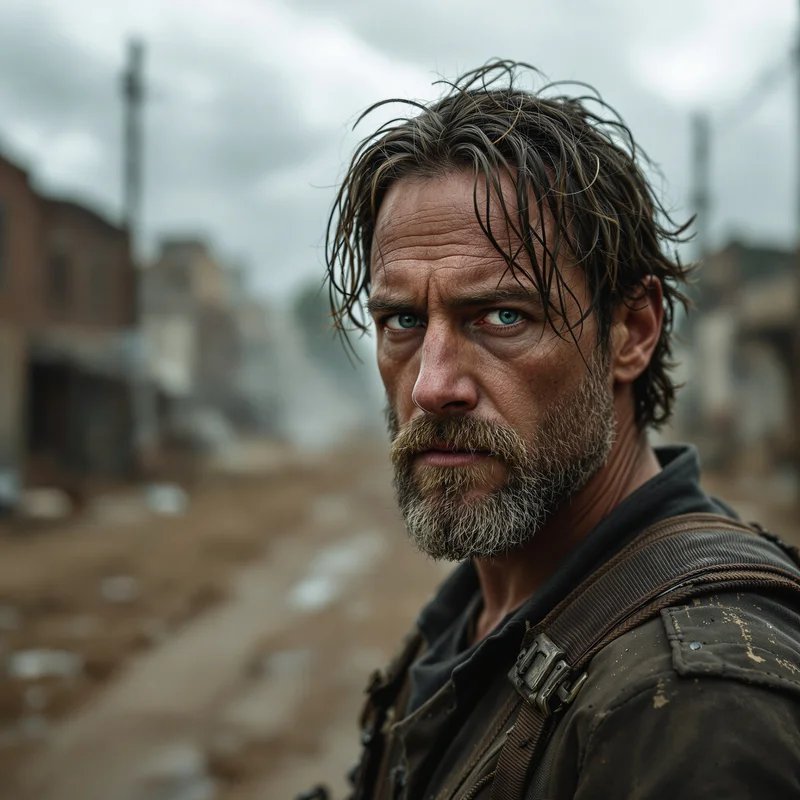 Dramatic Rick Grimes PFP.