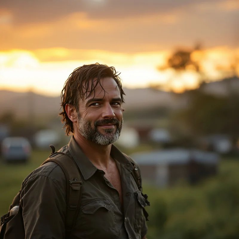 Hopeful Rick Grimes PFP.