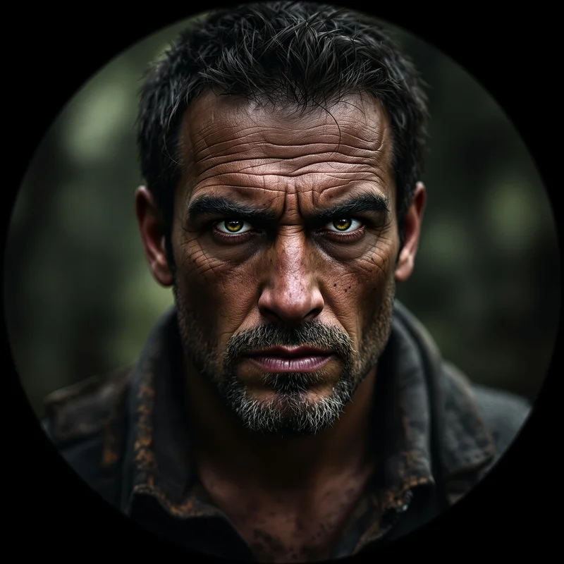 Rick Grimes PFP with gritty composition and clear identity