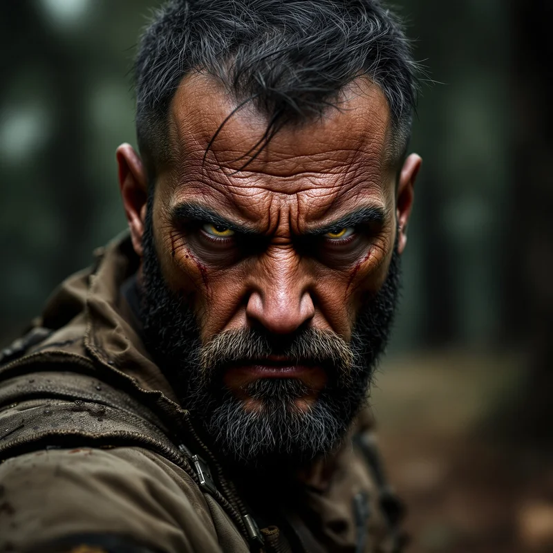 Rick Grimes PFP with gritty composition and clear identity