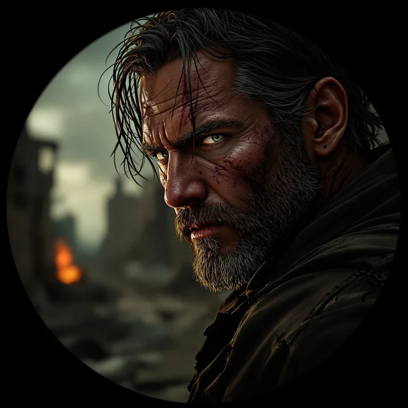 Rick Grimes avatar portrait with leader personality