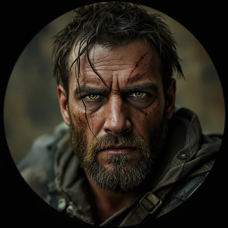 Rick Grimes avatar portrait with leader personality