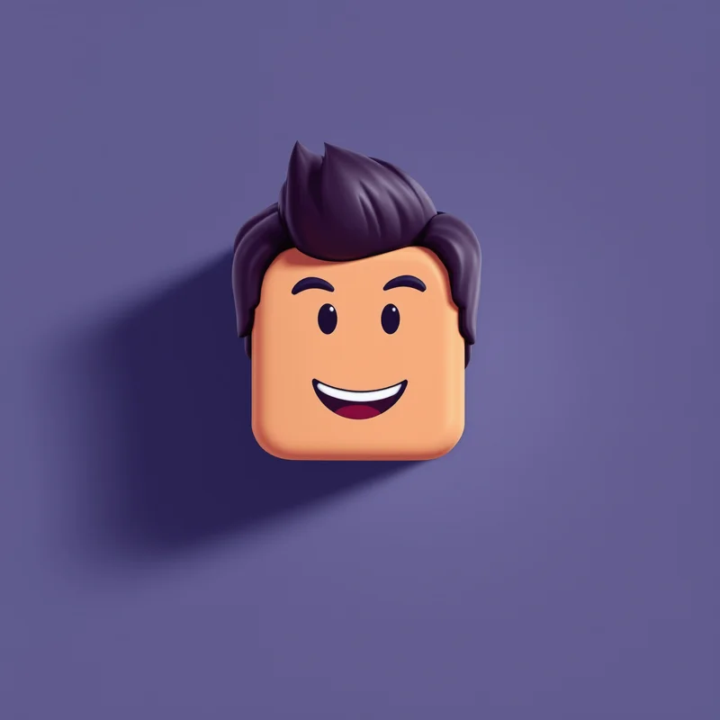 Roblox avatar profile image with simple structure and strong identity
