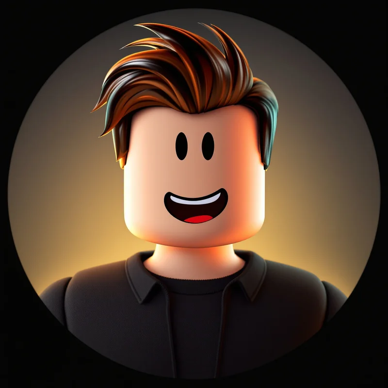 Roblox avatar portrait optimized for recognition and simplicity