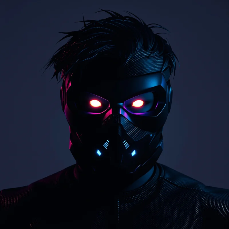 roblox mask pfp with hidden cyber identity