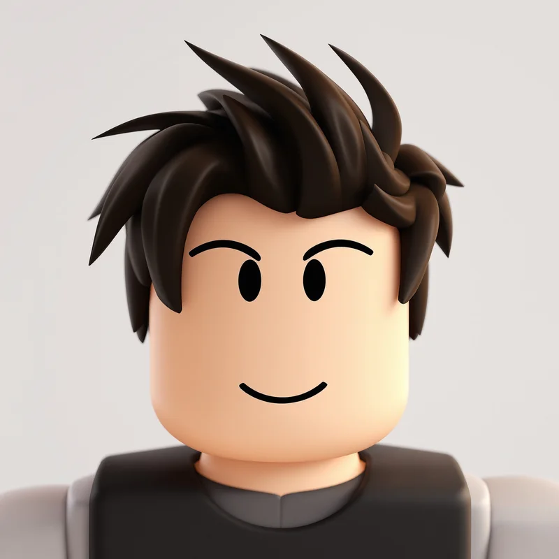 Roblox avatar portrait optimized for recognition and simplicity