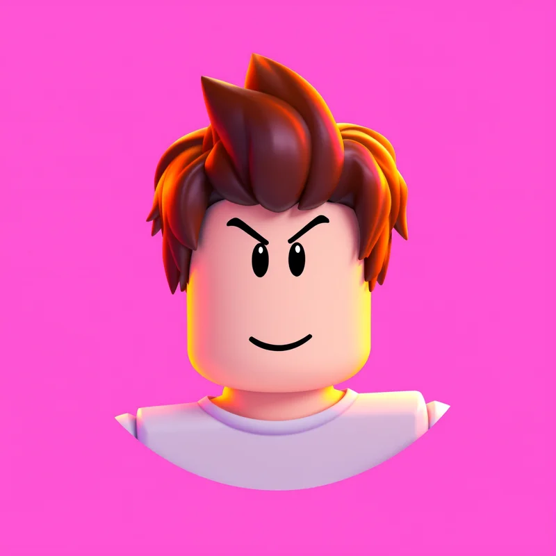 Roblox avatar portrait optimized for recognition and simplicity