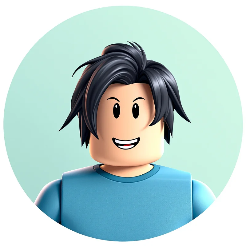 Roblox avatar profile image with simple structure and strong identity