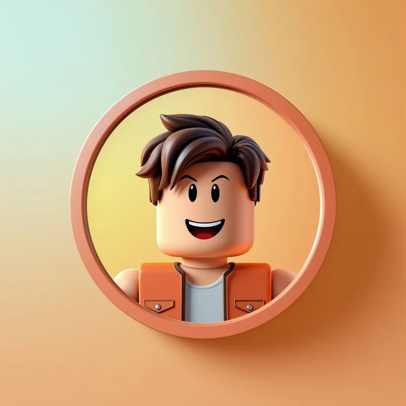 Roblox PFP avatar with clear block-style identity and readability