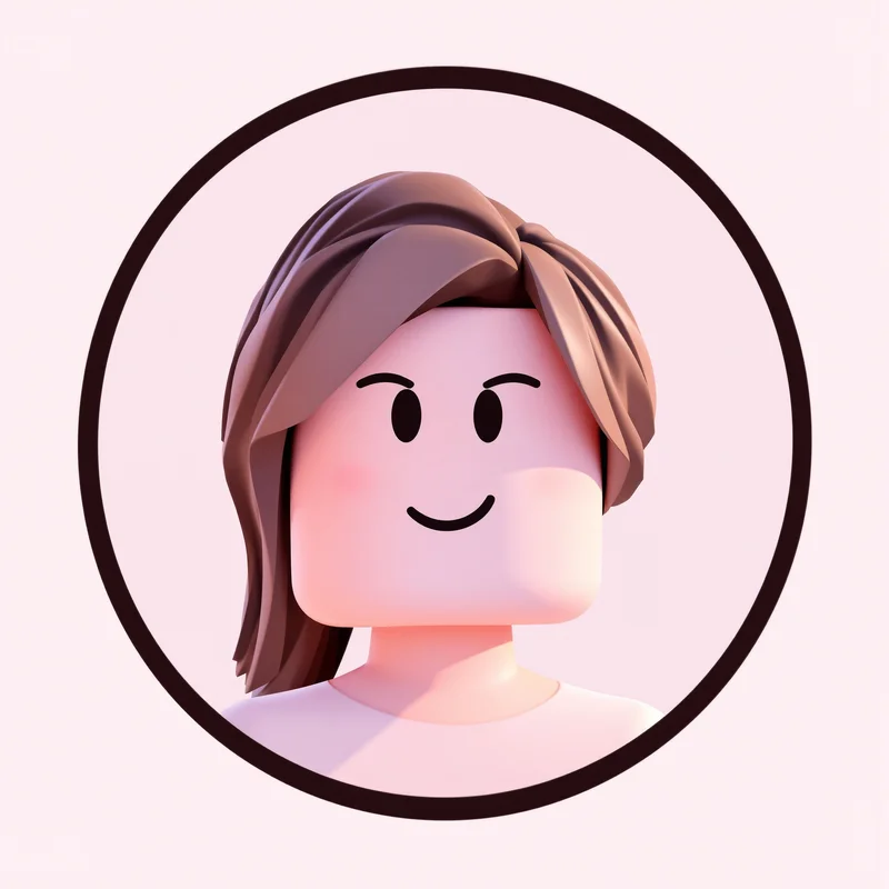 Roblox PFP avatar with clear block-style identity and readability