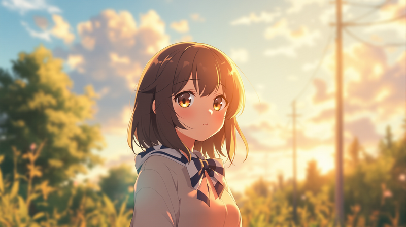 kawaii anime avatar portrait profile picture