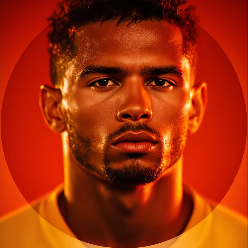 Ronaldo avatar profile image with champion focus