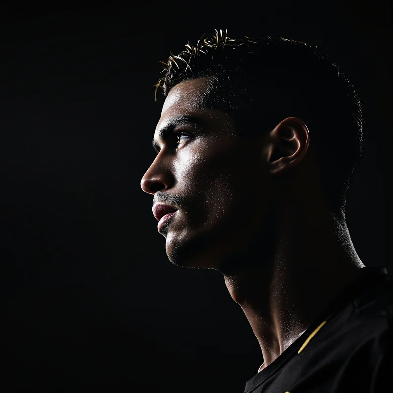 Ronaldo profile image optimized for recognition