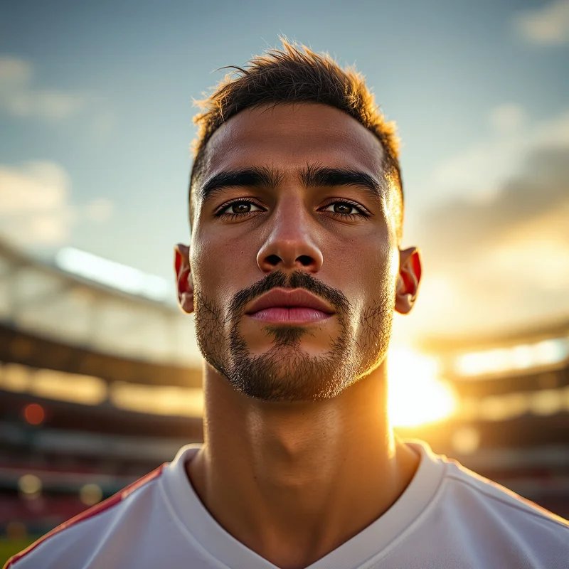 Ronaldo profile image optimized for recognition