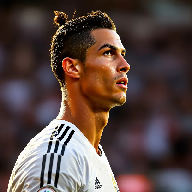 Ronaldo profile image optimized for recognition