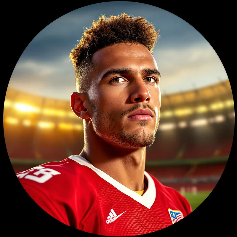 Ronaldo profile image optimized for recognition