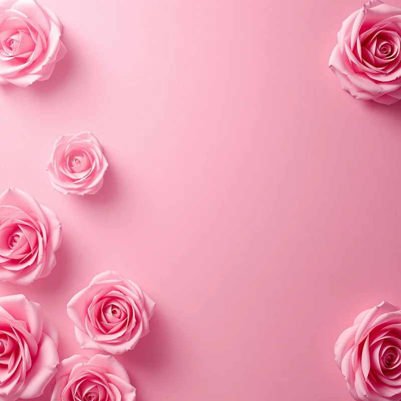 Deep pink rose background