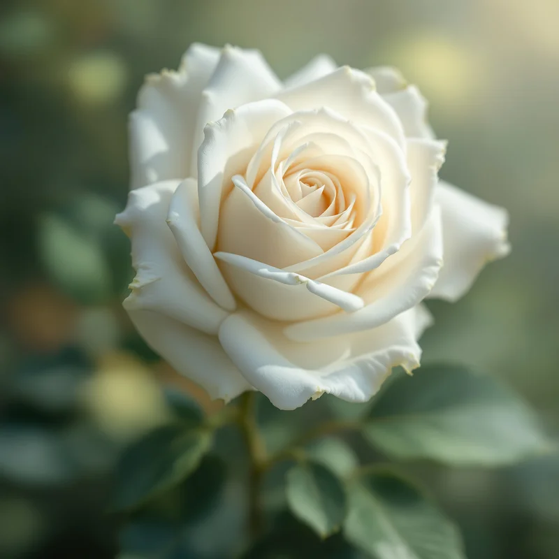 Dreamy white rose background