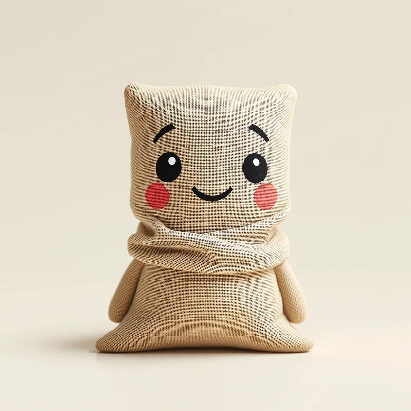 Sackboy profile picture with bright colors for avatar display