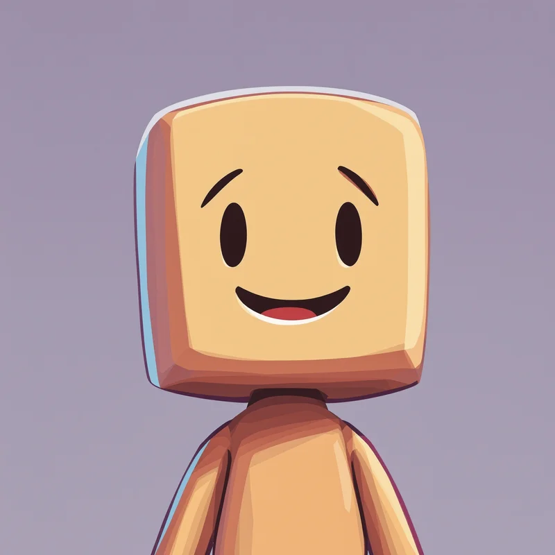 Sackboy PFP with bright colors for avatar display