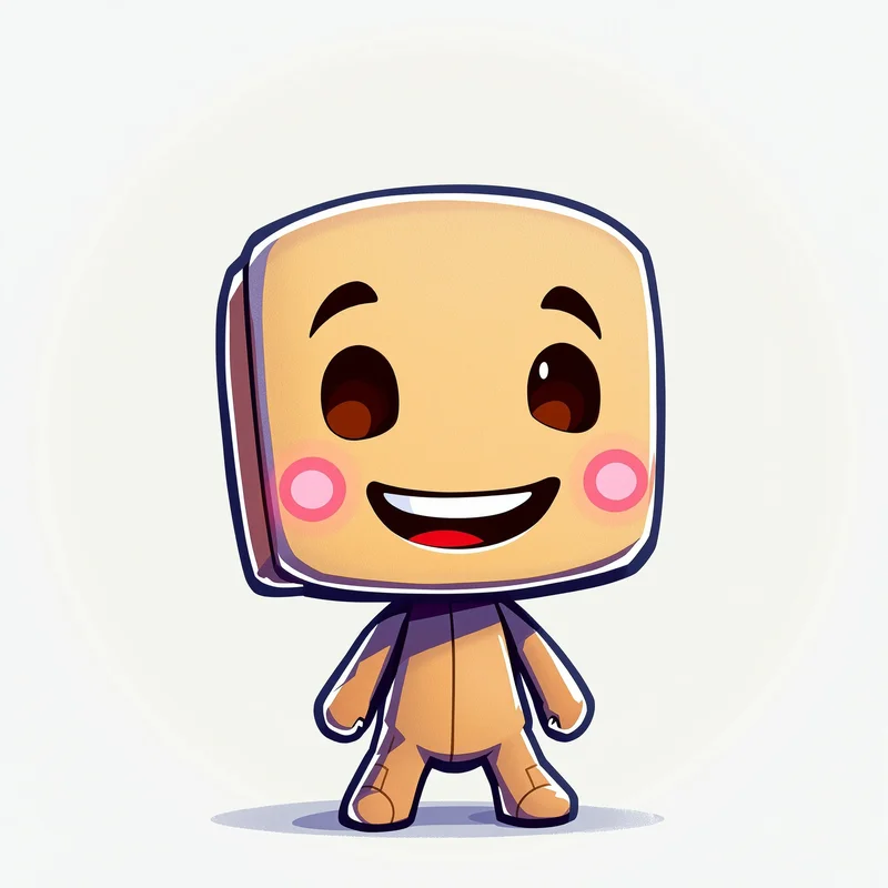 LittleBigPlanet Sackboy with playful pose for profile picture use