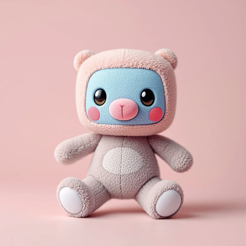 Sackboy avatar image with soft texture for avatar display