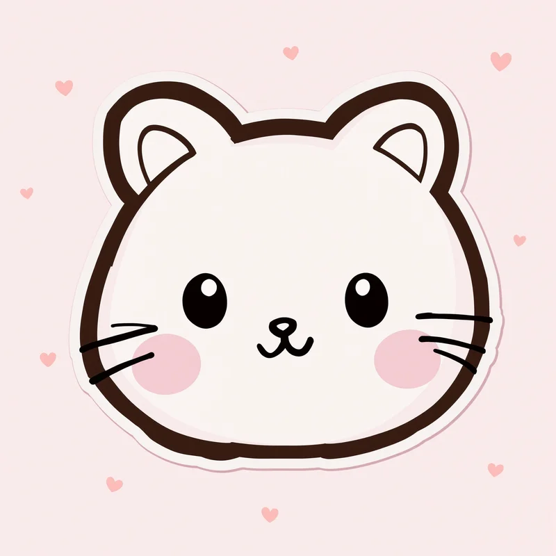 heart background Sanrio PFP avatar